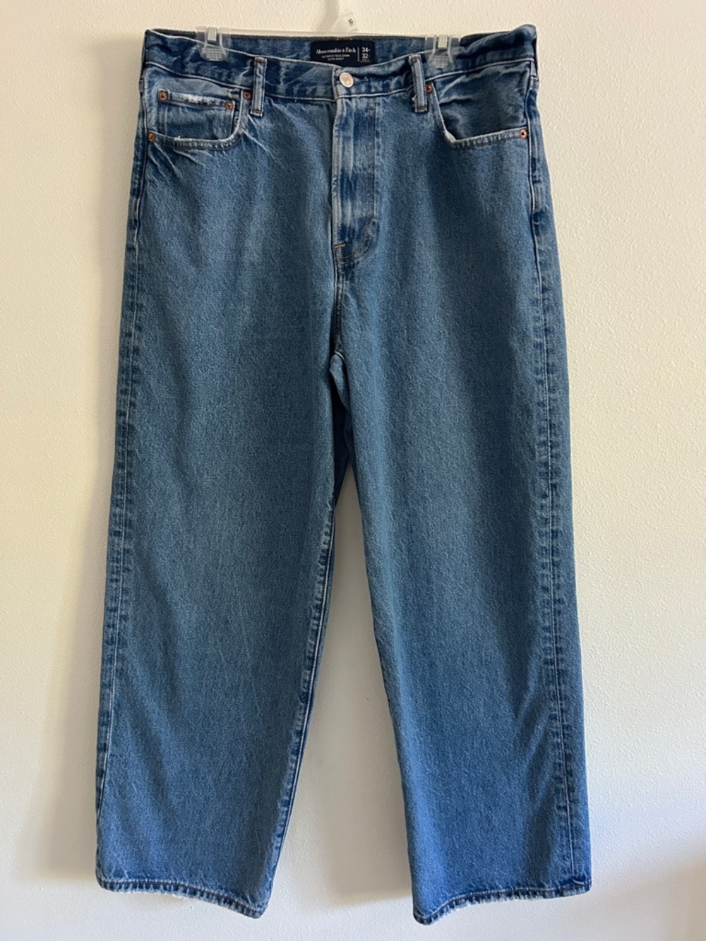 Abercrombie & fitch Jeans Authentic Rigid Denim Ultra Baggy W 34 L 32 Men’s